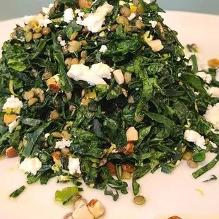 Kale lentil salad