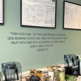 Love this - on their inside wall