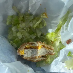 Fried Chicken Burger