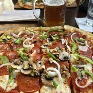 Way bigger than expected , delish though .