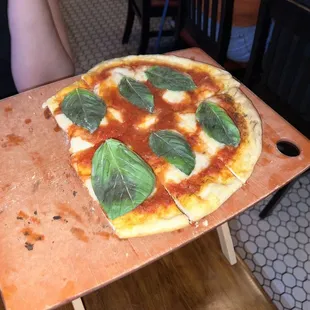 Margherita pizza