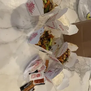 S4. Shrimp Hunan Style, S5. Shrimp in Garlic Sauce, S3. Kung Pao Shrimp