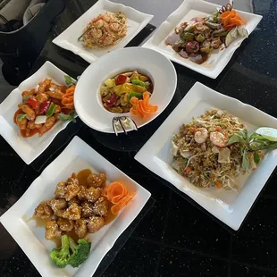 sushi and sashimi, food