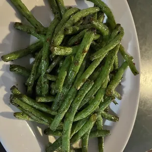 String Beans in Hot Garlic Sauce