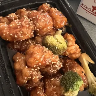 Sesame Chicken. Fresh and crispy!