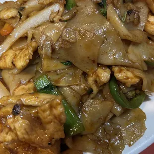 Chicken chow fun best ever!