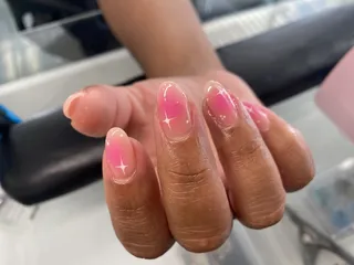 Golden Hour Nails
