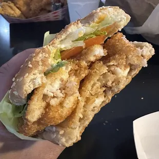 Shrimp Burger
