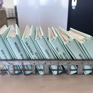 Peruse theses books for hundreds (maybe thousands), of ideas for cookies for your next event