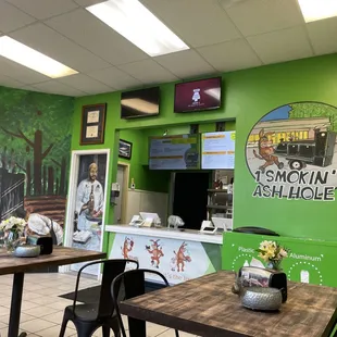 Order at the counter
