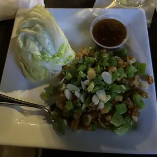Chicken Lettuce Wrap