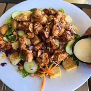 Bbq chicken salad