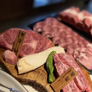 American Wagyu Ribeye and Short Ribs