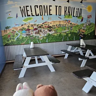 Beautiful wall mural