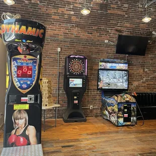 More games in the back