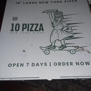 Large pizza from 10 pizza in Falls Church, Va