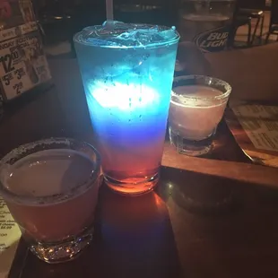 For a few bucks... can't beat their happy hour and the pretty drinks! ;)