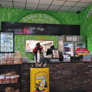 Order at the counter.