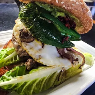 Carne Agave Burger Dinner