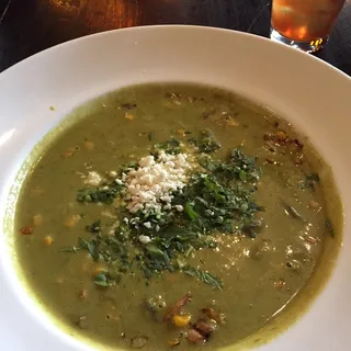 Sopa Poblano