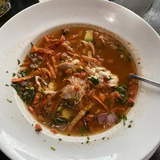 Sopa De Tortilla Dinner