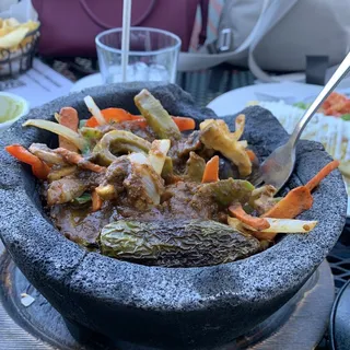 Molcajete Vegetariano Dinner