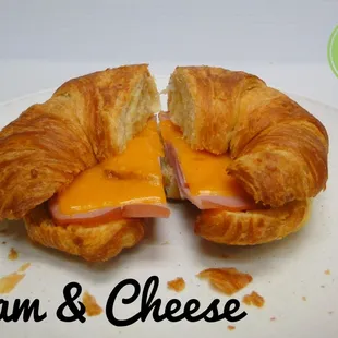 Ham &amp; Cheese Croissant/Bagel