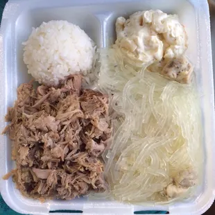 Hawaiian Plate #1, with Mac salad