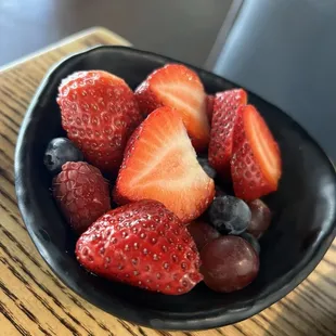 Fruit bowl from kids menu