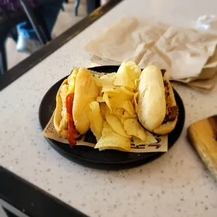 Chorizo and Philly Montadito