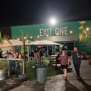 Food truck was located near exit one taproom lot
