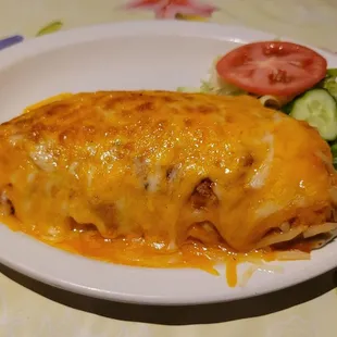 Shrimp and Scallops Burrito