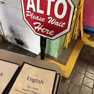 Grab a menu here.   Don&apos;t know why it says Alto.  You can just go to the cashier and order.  There&apos;s no wait staff