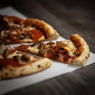 pizza, food