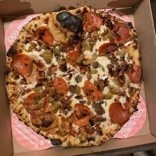 Roman The Meatza Pizza