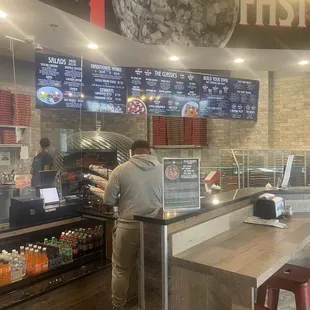 Order area