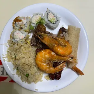 Shrimp Fried Rice Tray