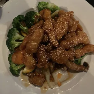 Sesame Chicken Dinner