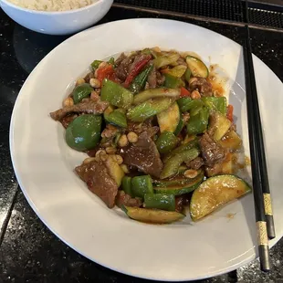 Kung Pao beef