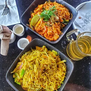 Singapore  Noodles &amp; pad Thai