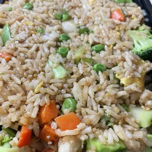 Vegetable rice