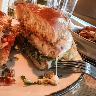 Pretzel Crusted Chicken Sandwich