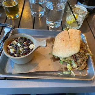 Mojo Roasted Pork Torta
