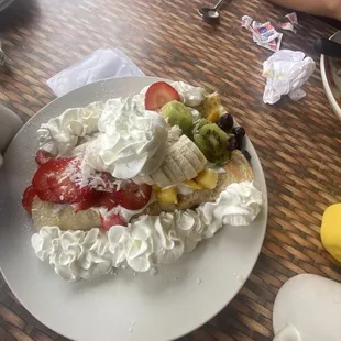 Tropical Fruit Crepe