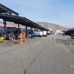 Looking through the terminal itself, just so you know it's towards the end of the San Francisco Produce Terminal.