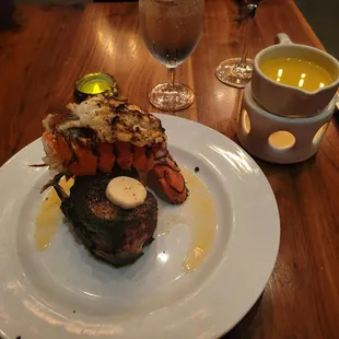 Fillet with lobster tail special