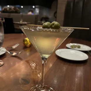 Dirt martini