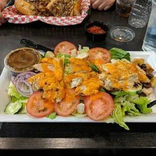 Buffalo chicken salad.