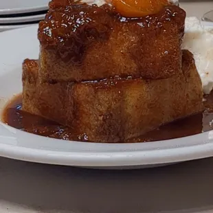 Peach Cobbler French Toast definitely a hit