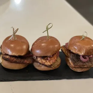 Salmon Sliders